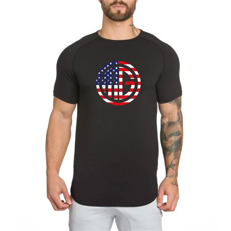 New Gym Fitness Leisure Training O Neck Short Sleeves Slim T-shirt Summer Breathable Sweatproof Fashion Trend Cotton Cool Shirt
New Gym Fitness Leisure Training O Neck Short Sleeves Slim T-shirt Summer Breathable Sweatproof Fashion Trend Cotton Cool Shirt