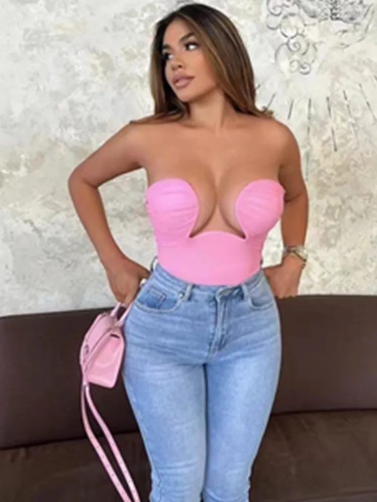 Women Summer Fashion Solid Nude Sexy Strapless Backless Black White Camis Tops 2022 Celebrity Designer Fashion High Street Top
Women Summer Fashion Solid Nude Sexy Strapless Backless Black White Camis Tops 2022 Celebrity Designer Fashion High Street Top