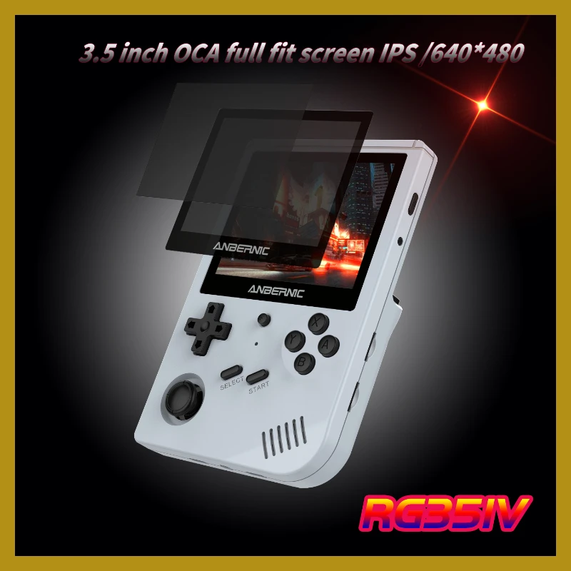 Anbernic New Original RG351V Retro HD Built-in 16G RK3326 Console Emulator 54000 Games 3.5 INCH 640*480 Portable Handheld Game
Anbernic New Original RG351V Retro HD Built-in 16G RK3326 Console Emulator 54000 Games 3.5 INCH 640*480 Portable Handheld Game