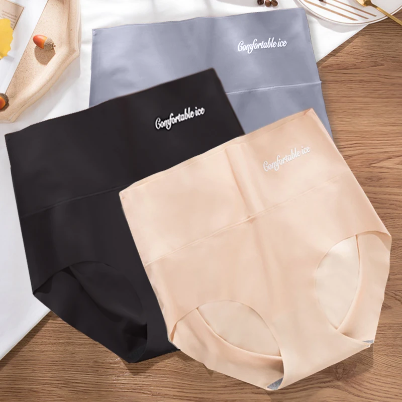 Women Panties High Waist Underwear Sexy Lingerie Ice Silk Briefs Seamless Pants Girls Underpants Slimming Body Shaper Underwear
Women Panties High Waist Underwear Sexy Lingerie Ice Silk Briefs Seamless Pants Girls Underpants Slimming Body Shaper Underwear