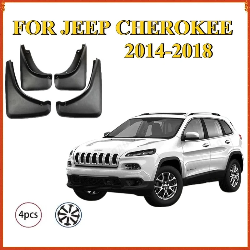 Для Jeep Cherokee 2014-2018 2015 2016 2017 брызговики брызговики брызговики крылья автомобильные аксессуары 
Для Jeep Cherokee 2014-2018 2015 2016 2017 брызговики брызговики брызговики крылья автомобильные аксессуары