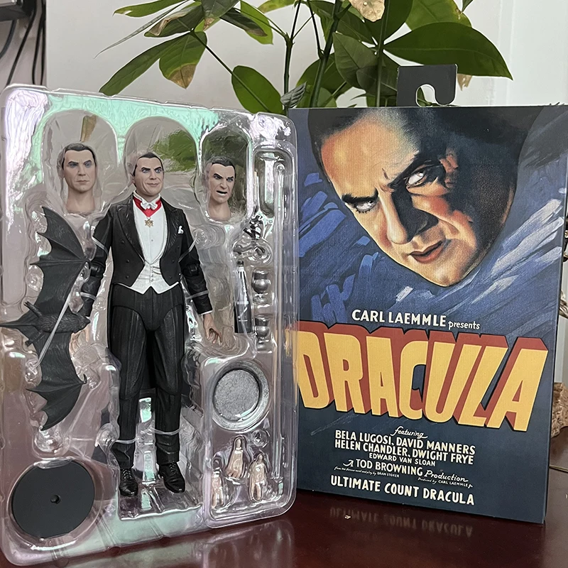 Фигурка NECA оригинальная универсальная, набор аксессуаров для счета монстров, Дракула, экшн-фигурка универсального монстра, подвижная игруш... 
Фигурка NECA оригинальная универсальная, набор аксессуаров для счета монстров, Дракула, экшн-фигурка универсального монстра, подвижная игруш...