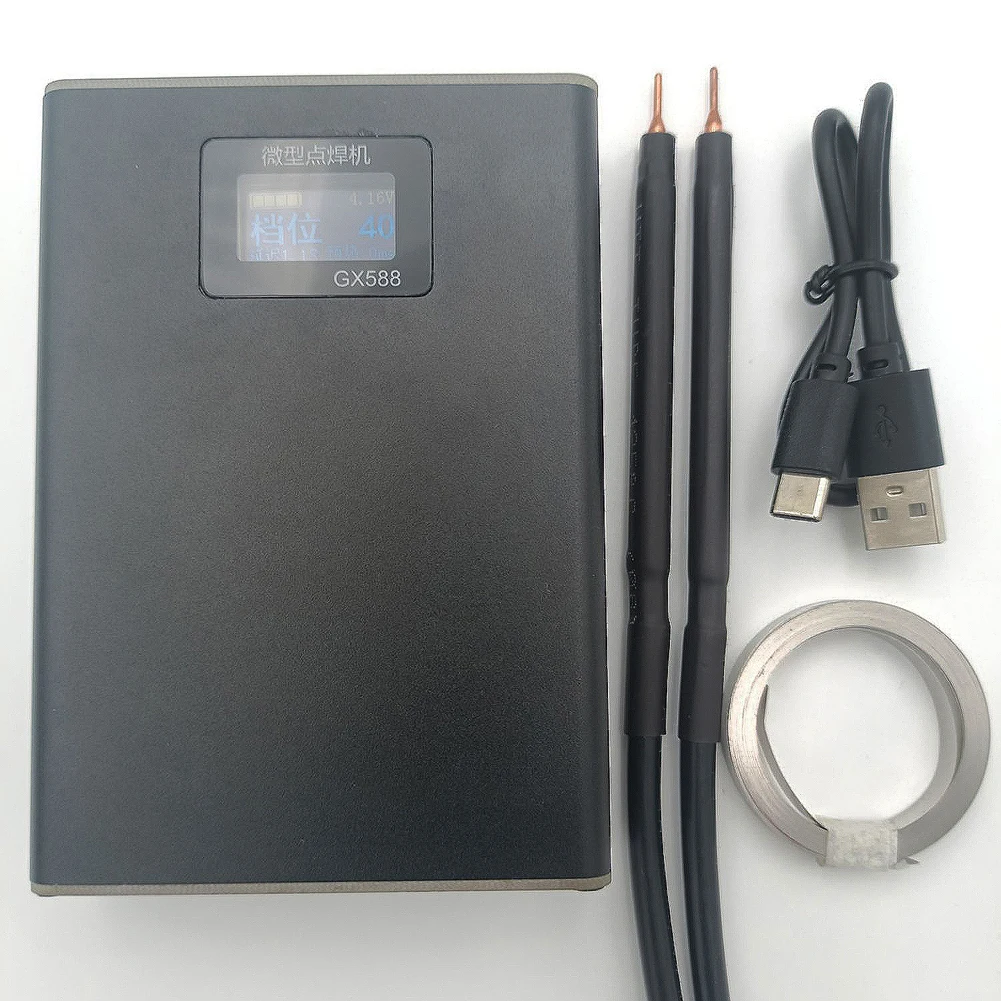 OLED Color Display Intelligent Spot Welder Mini Digital Battery Spot-welding Machine Type-C Recharging Interface Recharge Pal
OLED Color Display Intelligent Spot Welder Mini Digital Battery Spot-welding Machine Type-C Recharging Interface Recharge Pal