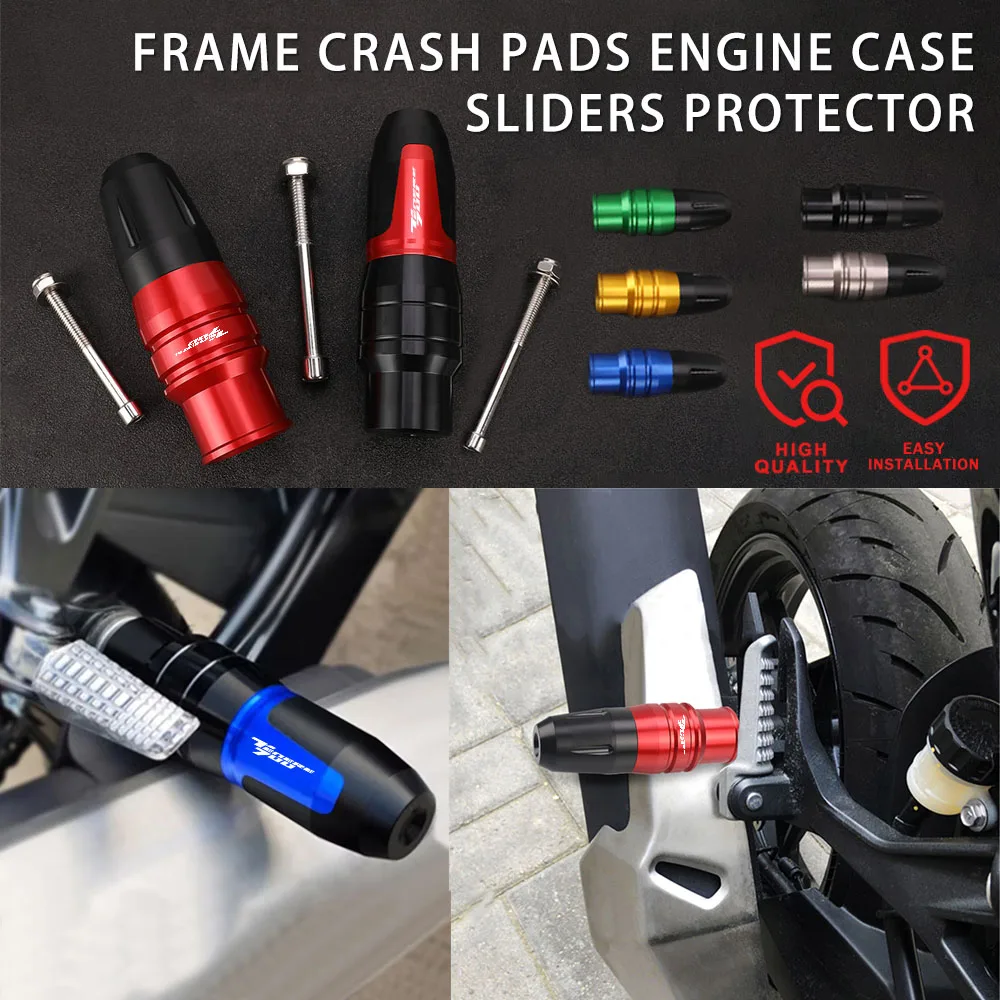 Motorbike Aluminum Exhaust Frame Sliders Crash Pads Falling Protector For Yamaha TENERE700 Tenere 700 2019 2020-2023 Accessories
Motorbike Aluminum Exhaust Frame Sliders Crash Pads Falling Protector For Yamaha TENERE700 Tenere 700 2019 2020-2023 Accessories