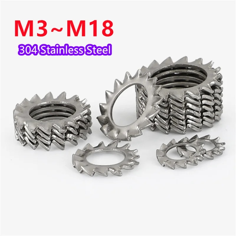 M2, 5 Φ, M14, M16, M18, 304, нержавеющая сталь, стандартная шайба с зубчатым замком, ударопрочная звезда, прокладка
M2, 5 Φ, M14, M16, M18, 304, нержавеющая сталь, стандартная шайба с зубчатым замком, ударопрочная звезда, прокладка