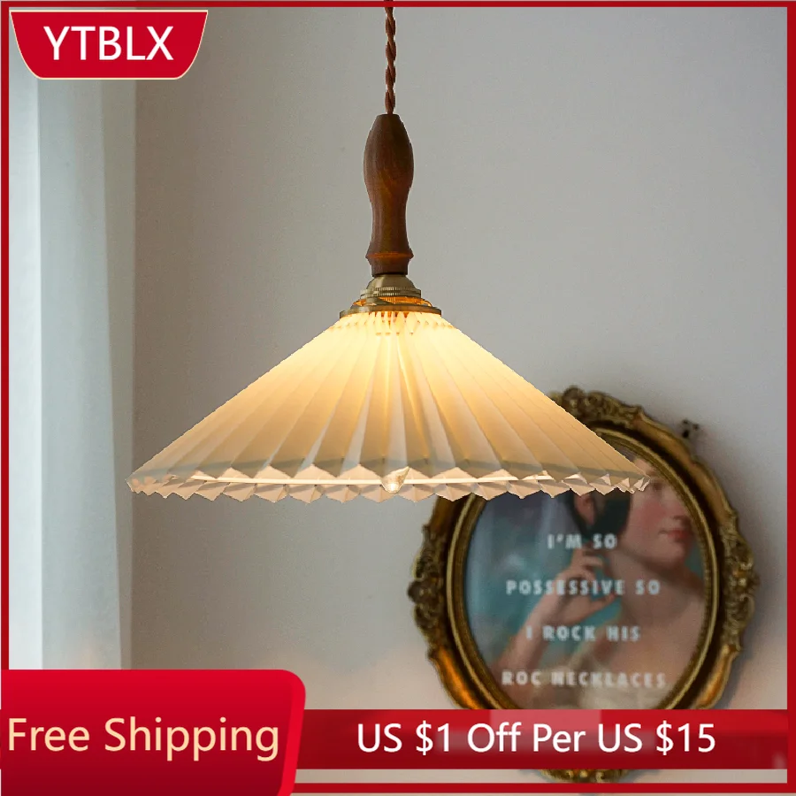 IWP Modern Retro Fabric Pendant Light Minimalist Creative Pleated Hanging Lamp Interior Decor Light For Living Room Dining Table
IWP Modern Retro Fabric Pendant Light Minimalist Creative Pleated Hanging Lamp Interior Decor Light For Living Room Dining Table