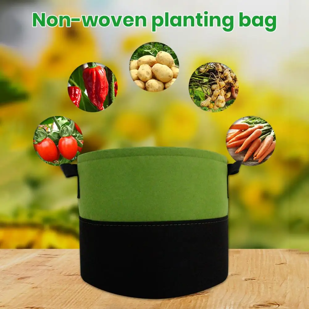 Plant Pot Thickened Eco-friendly Garden Vegetable Flower Planting Pouch Wear-resistant Gallon Plant Grow Bag Garden Supplies
Plant Pot Thickened Eco-friendly Garden Vegetable Flower Planting Pouch Wear-resistant Gallon Plant Grow Bag Garden Supplies