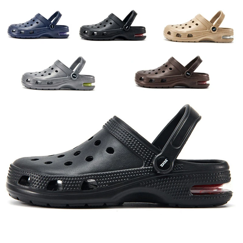 Сандалии Croc для мужчин и женщин, пляжные Нескользящие износостойкие, повседневные шлепанцы, садовая обувь для пар, большие размеры
Сандалии Croc для мужчин и женщин, пляжные Нескользящие износостойкие, повседневные шлепанцы, садовая обувь для пар, большие размеры