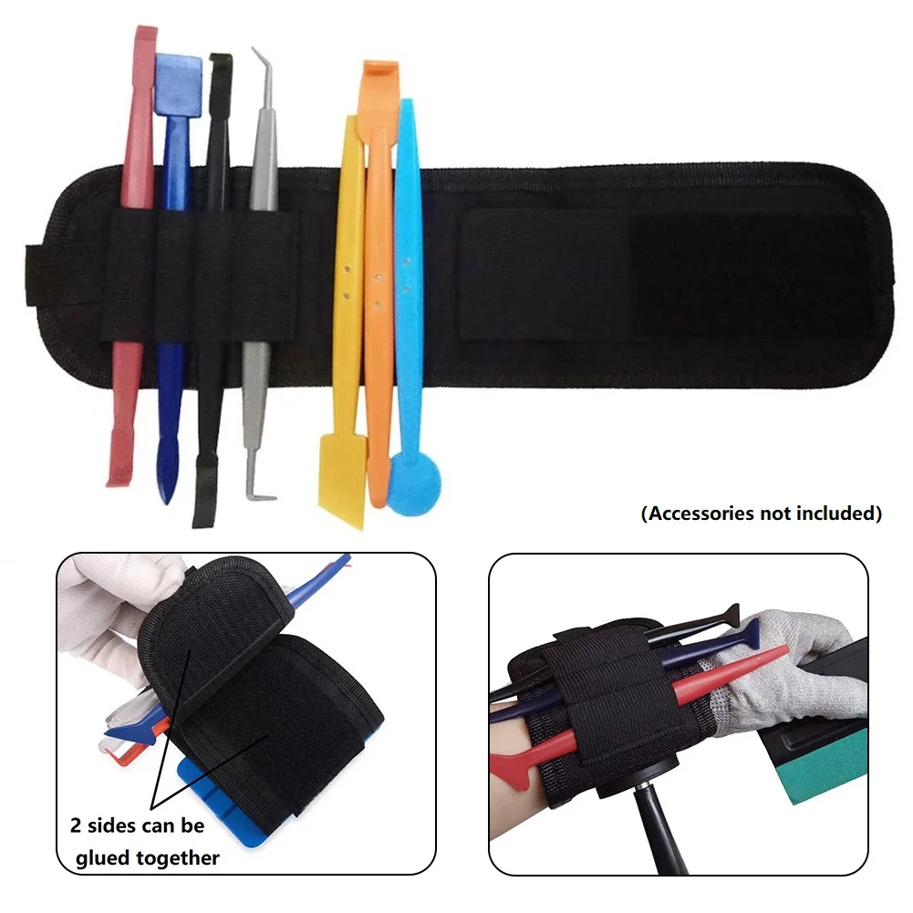 Multifunctional Wrist Pocket Bag Waist Bag Wrapping Tools Wrist Pocket Wristband Pocket Tool Belt Pouch Bag Black
Multifunctional Wrist Pocket Bag Waist Bag Wrapping Tools Wrist Pocket Wristband Pocket Tool Belt Pouch Bag Black
