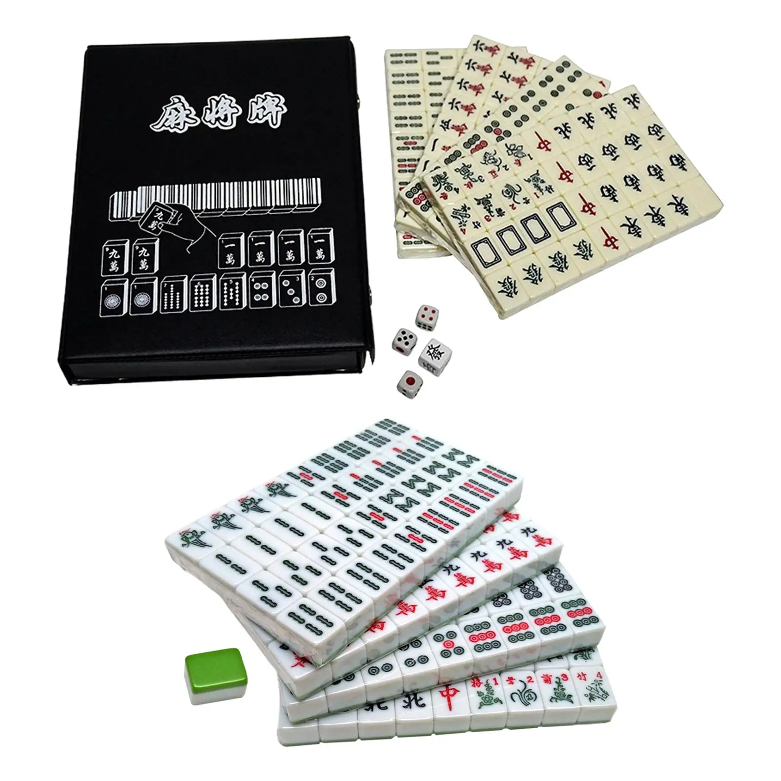 Chinese Mahjong Game Set with Carrying Travel Case Travel Fuuny Board Game Travel Mahjong for Travel Party Boys and Girls Kids
Chinese Mahjong Game Set with Carrying Travel Case Travel Fuuny Board Game Travel Mahjong for Travel Party Boys and Girls Kids