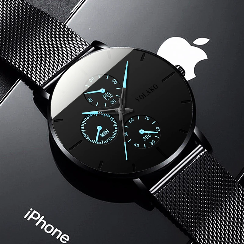 2021 Mens Fashion Watches for Men Business Casual Ultra Thin Clock Male Stainless Steel Mesh Belt Quartz Watch relogio masculino
2021 Mens Fashion Watches for Men Business Casual Ultra Thin Clock Male Stainless Steel Mesh Belt Quartz Watch relogio masculino