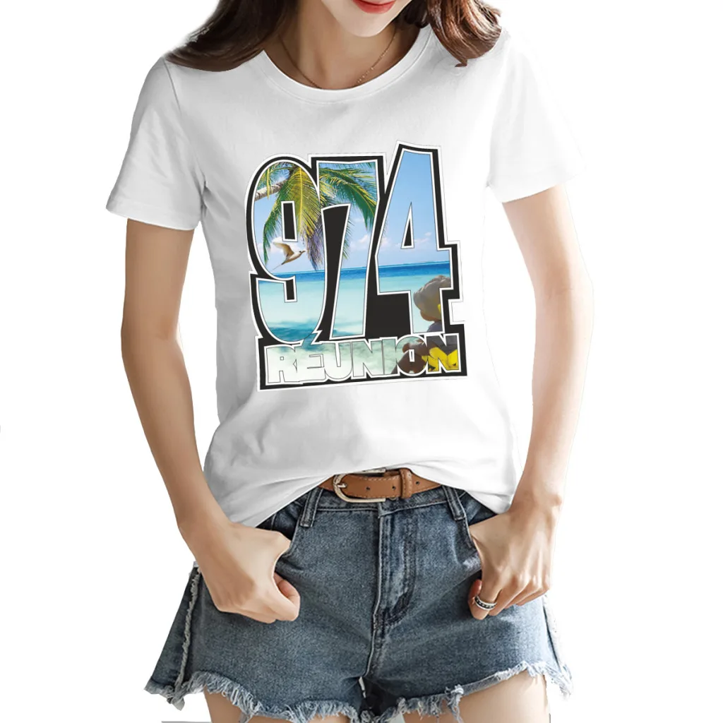 Reunion Island 974 T shirtby sjp974run(2) Women's T-shirt Casual Graphic White Funny Geek Tees Tops European Size
Reunion Island 974 T shirtby sjp974run(2) Women's T-shirt Casual Graphic White Funny Geek Tees Tops European Size