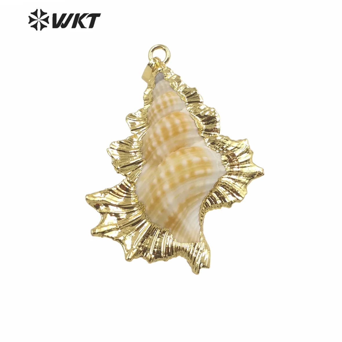 WT-JP352 New Arrival Lovely Shape Sea Snail Yellow Brass Embroider Trumpet Shell Pendant For DIY Chain Accessories
WT-JP352 New Arrival Lovely Shape Sea Snail Yellow Brass Embroider Trumpet Shell Pendant For DIY Chain Accessories