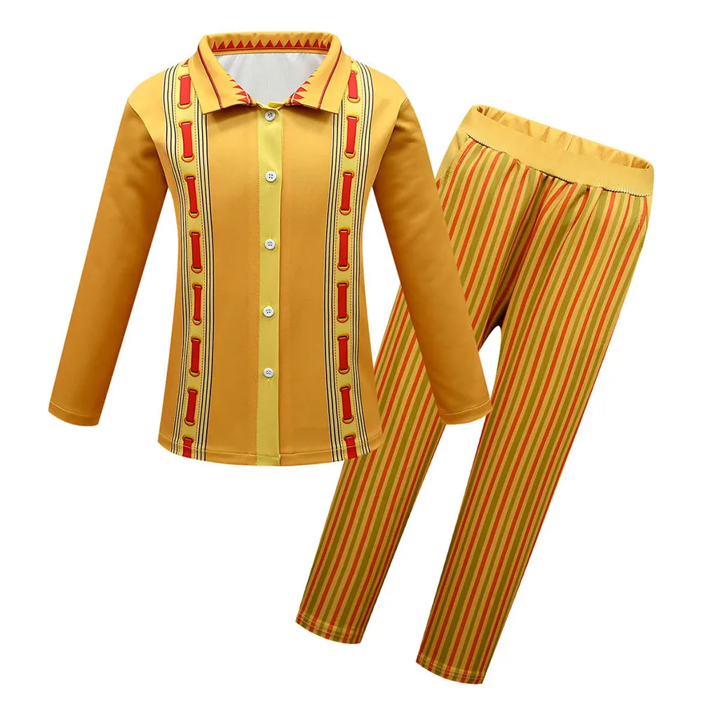 Костюм для косплея Felix Madrigal, Детская рубашка, штаны, костюмы, карнавальный костюм на Хэллоуин 
Костюм для косплея Felix Madrigal, Детская рубашка, штаны, костюмы, карнавальный костюм на Хэллоуин