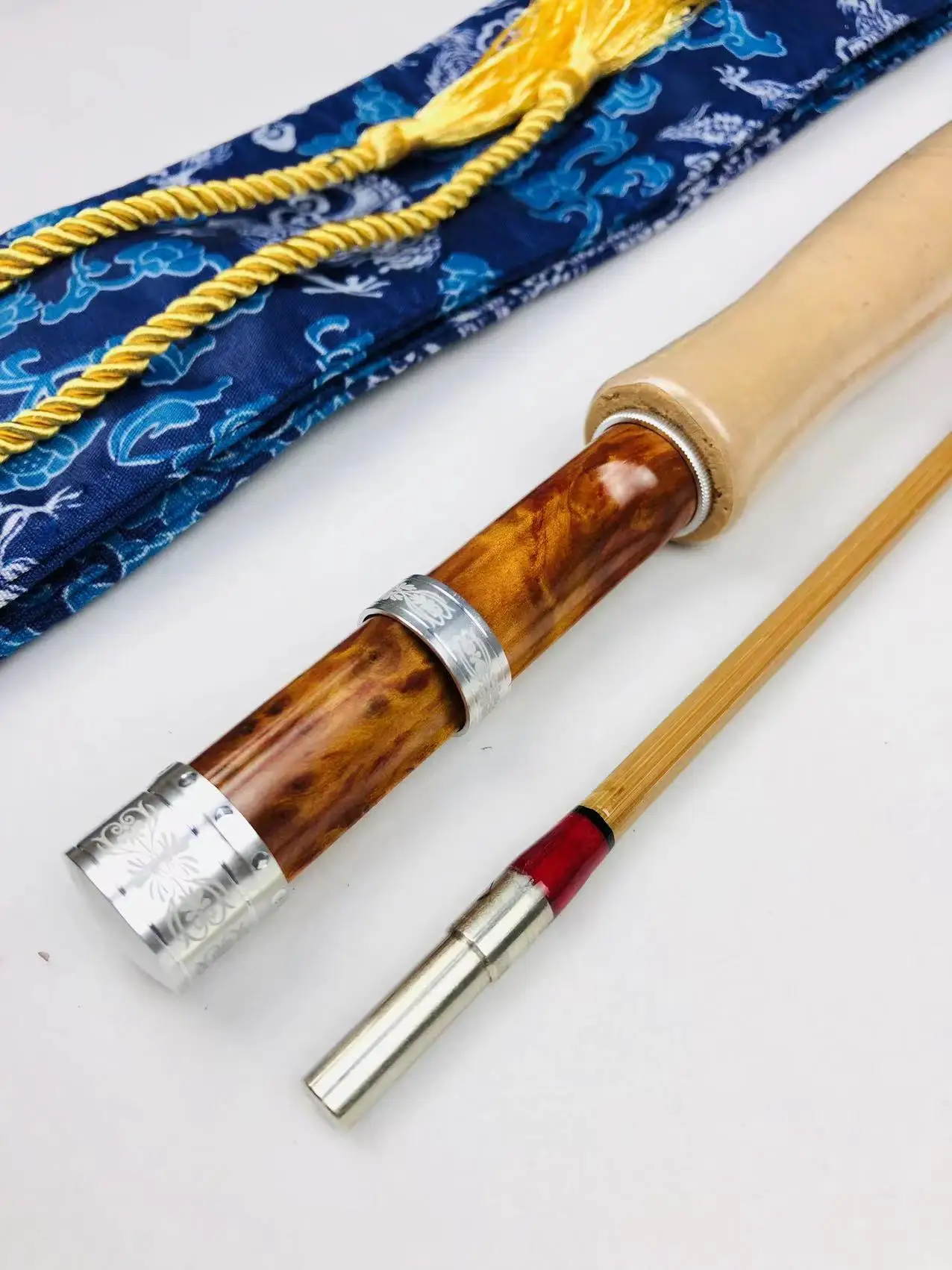 ZHUSRODS Bamboo Fly Rods 6'6" 3 wt / 2-Piece 1-tip / Handcrafted / Fly Fishing Rods / VINTAG~Environmentally friendly materials
ZHUSRODS Bamboo Fly Rods 6'6" 3 wt / 2-Piece 1-tip / Handcrafted / Fly Fishing Rods / VINTAG~Environmentally friendly materials