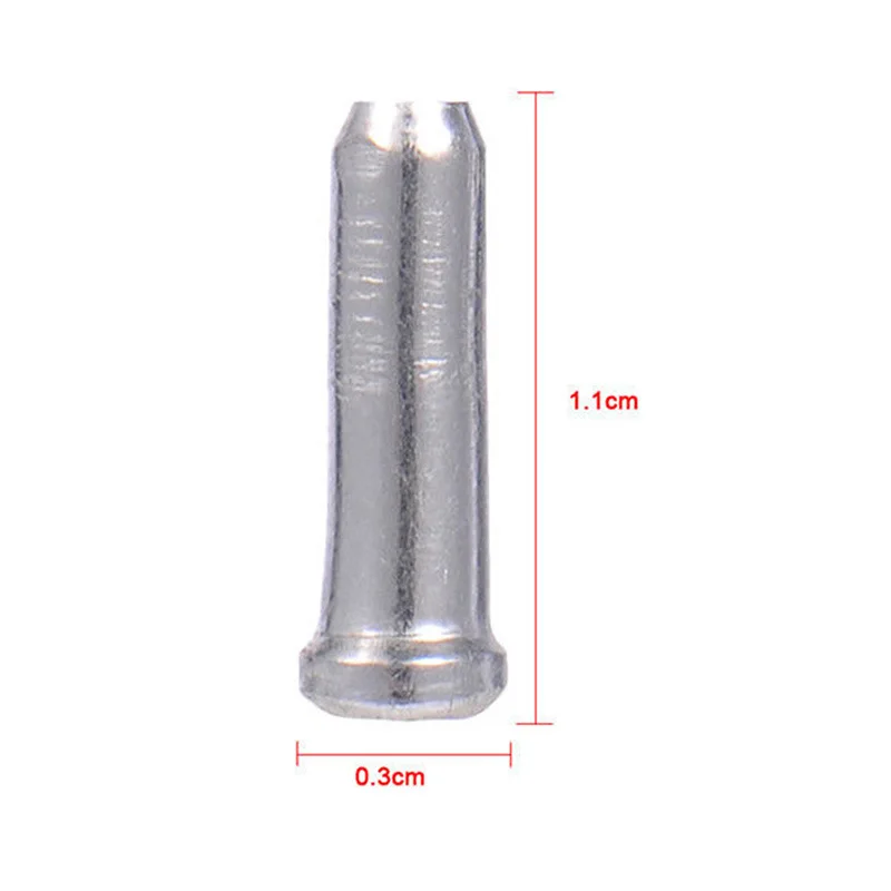 Brake Cable End cap Practical Tip 1.1cm*0.3cm Aluminum Bicycle Cycling Derailleur Inner Shift Wire 100 pcs New
Brake Cable End cap Practical Tip 1.1cm*0.3cm Aluminum Bicycle Cycling Derailleur Inner Shift Wire 100 pcs New