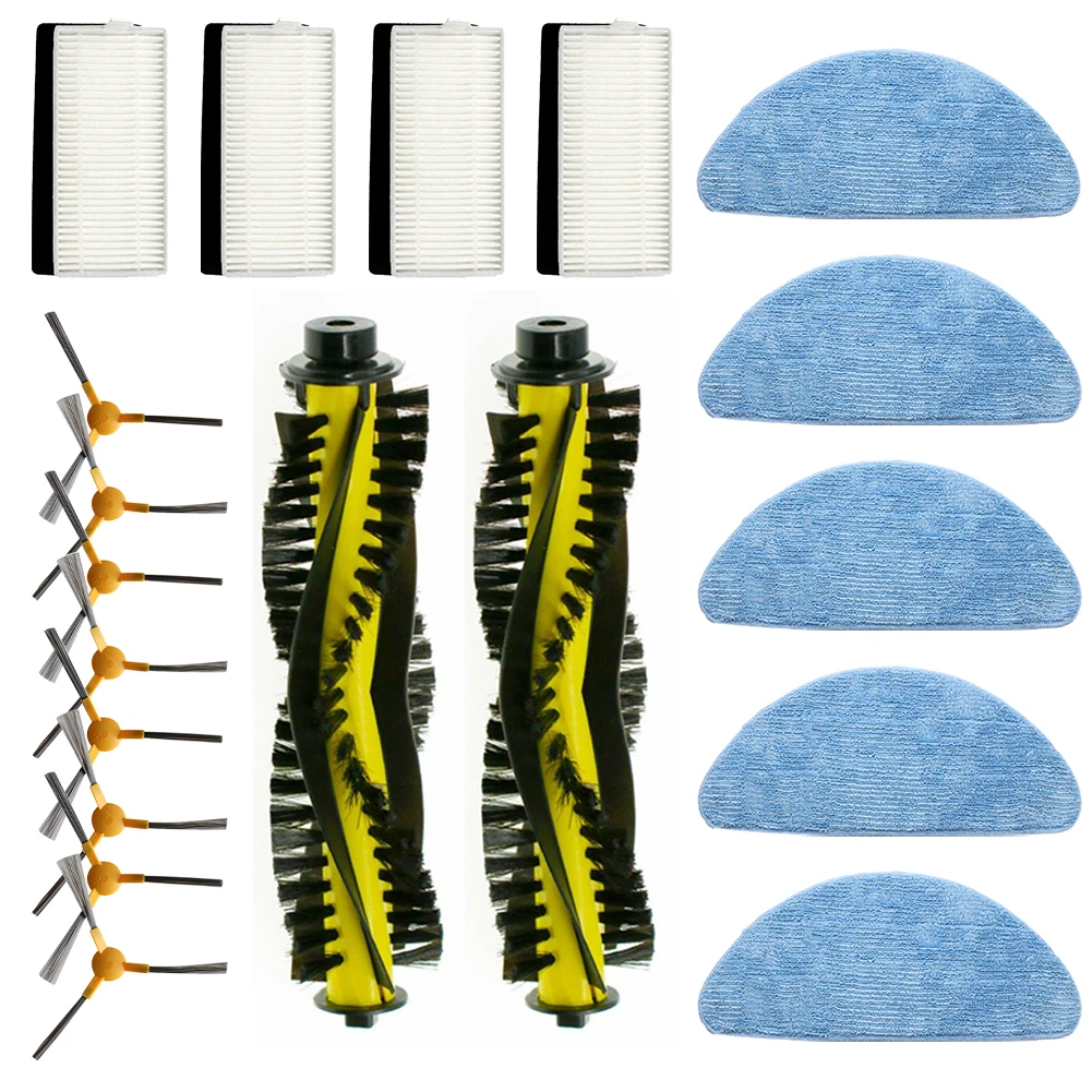 For Ikhos Create NetBot S15 For Neatsvor X500 X520 Vacuum Cleaner Replace Spare Part Main Side Brush Filter Mop Cloth
For Ikhos Create NetBot S15 For Neatsvor X500 X520 Vacuum Cleaner Replace Spare Part Main Side Brush Filter Mop Cloth