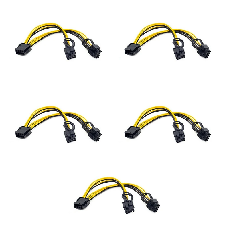 EPS CPU 12V 8 Pin к Dual 8 (6 + 2) Pin PCIE адаптер питания кабель для карты майнинга
EPS CPU 12V 8 Pin к Dual 8 (6 + 2) Pin PCIE адаптер питания кабель для карты майнинга