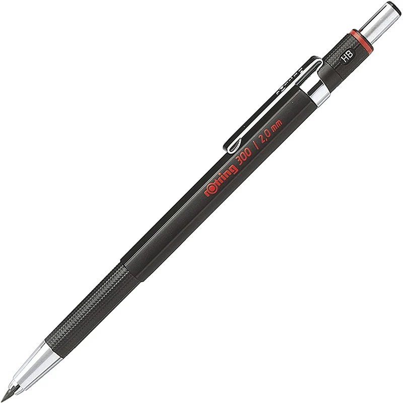 

Technology Light-weight 2.0mm With Clutch-grip 0.5mm Plastic Mechanical Pen Affordable 0.7mm 300 Black Rotring Pencil Barrel