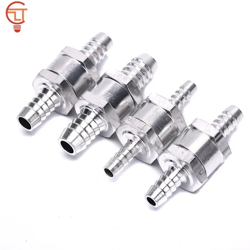 

1 Piece One Way 6/8/10/12mm Valves Aluminium Alloy Fuel Non Return Check Valve 4 Sizes One Way Fit Carburettor Dropshipping