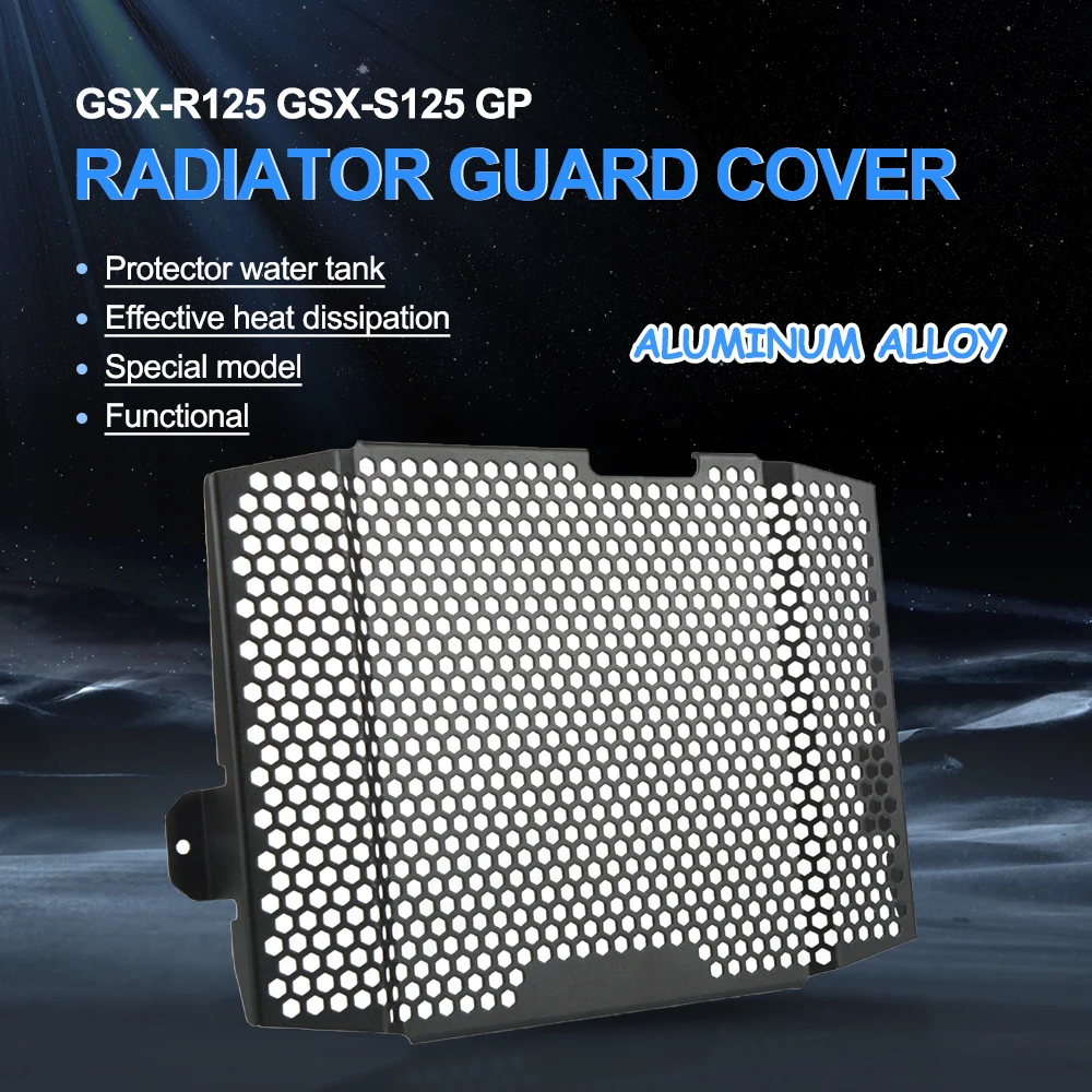 For Suzuki GSX-R125 GSX-S125 GP 2017-2020 2021 Motorcycle Aluminum Radiator Grille Cover Water Tank Radiator Guard Protection
For Suzuki GSX-R125 GSX-S125 GP 2017-2020 2021 Motorcycle Aluminum Radiator Grille Cover Water Tank Radiator Guard Protection