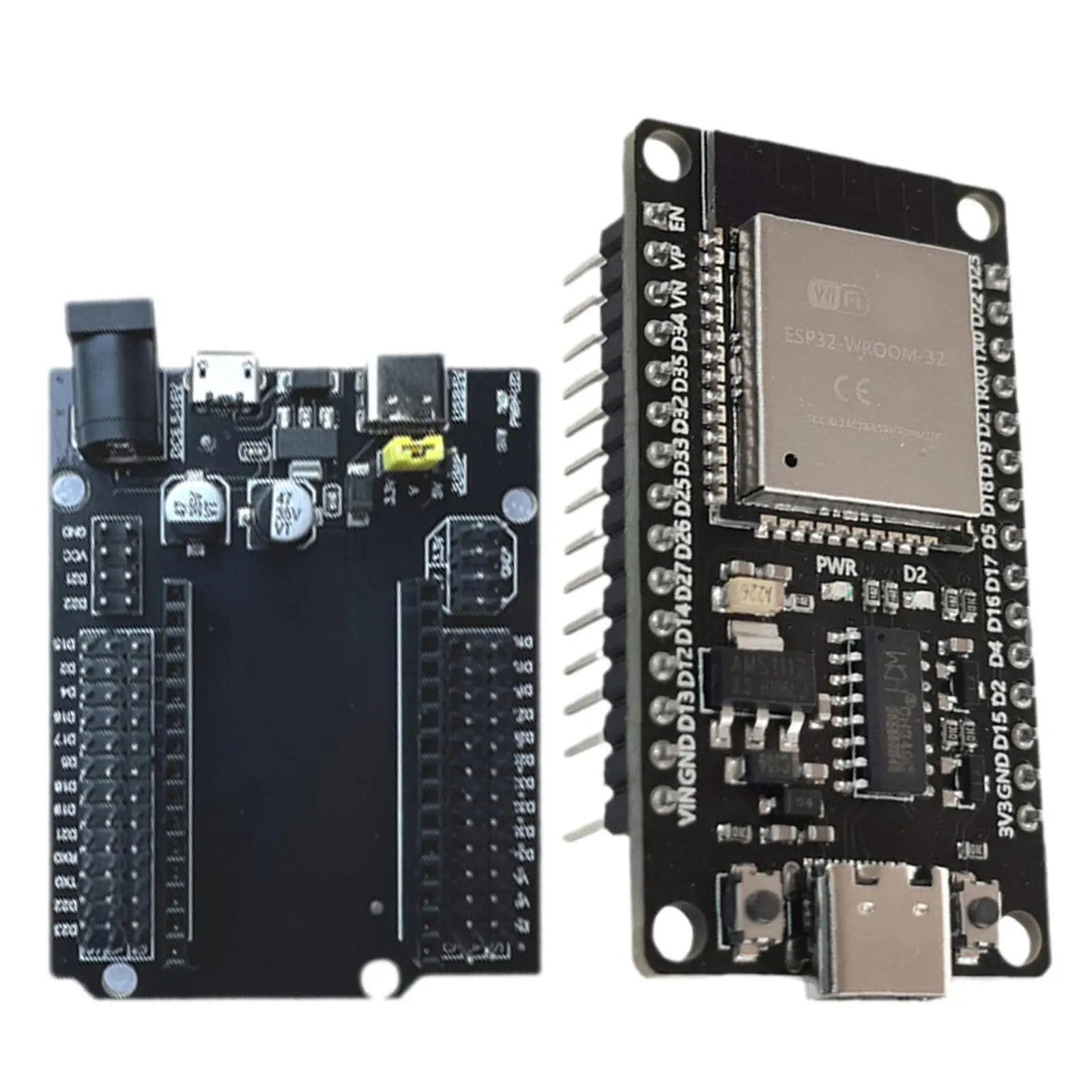 ESP32 Development Board TYPE-C USB CH340C WiFi+Bluetooth Ultra-Low Power Dual Core ESP32-DevKitC-32 ESP-WROOM-32 Expansion Board
ESP32 Development Board TYPE-C USB CH340C WiFi+Bluetooth Ultra-Low Power Dual Core ESP32-DevKitC-32 ESP-WROOM-32 Expansion Board