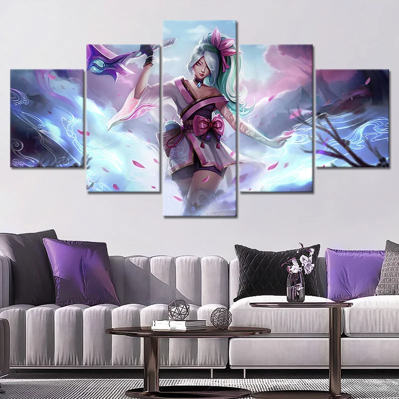 League of Legends Akali New Spirit Blossom Skin Wall Picture for Living Room Decor LOL Canvas Painting Wall Art Mural Painting
League of Legends Akali New Spirit Blossom Skin Wall Picture for Living Room Decor LOL Canvas Painting Wall Art Mural Painting