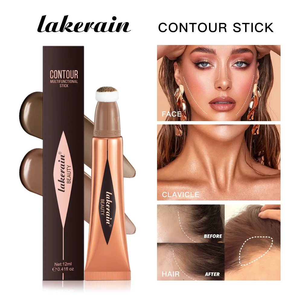 Lakerain Multi-purpose Makeup Pen Blush High-gloss Contour Pen Sponge Tip Pearlescent Fine Shining Brightening Beauty Stick Make
Lakerain Multi-purpose Makeup Pen Blush High-gloss Contour Pen Sponge Tip Pearlescent Fine Shining Brightening Beauty Stick Make