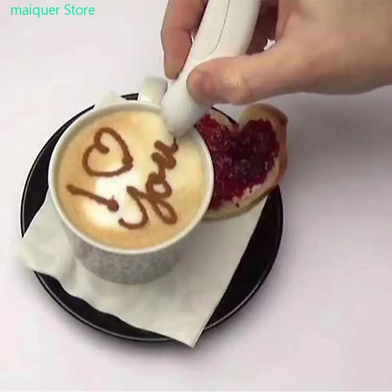 Ручка электрическая для рисования кофе, 5 цветов
Ручка электрическая для рисования кофе, 5 цветов