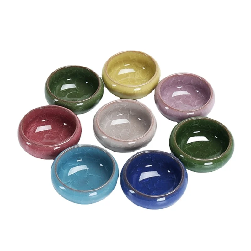 

Kung Fu Tea Cup Set Crackle Glaze Travel Chinese Porcelain Teacup Sets Ceramic Pottery Xmas Gift High Quality