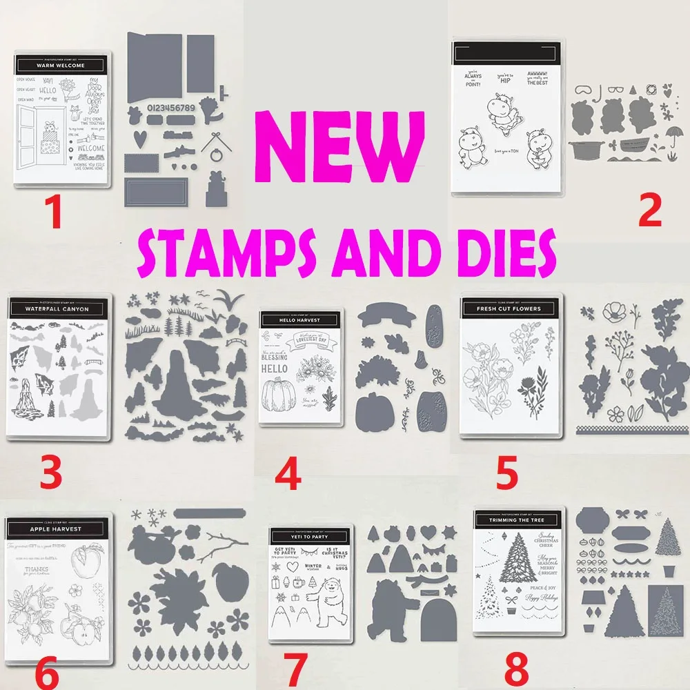 New 2022 Metal Cutting Dies and Clear Stamps For Decorating Diary Ideas Cards Embossing Handmade Scrapbooking Crafts Stencil DIY
New 2022 Metal Cutting Dies and Clear Stamps For Decorating Diary Ideas Cards Embossing Handmade Scrapbooking Crafts Stencil DIY