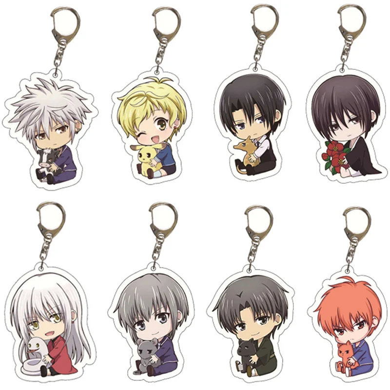 Hot Comics FRUITS BASKET Figure Keychain For Women Men Acrylic Cartoon Fans Key Chain Ring Jewelry Collect Souvenir Keyring Gift
Hot Comics FRUITS BASKET Figure Keychain For Women Men Acrylic Cartoon Fans Key Chain Ring Jewelry Collect Souvenir Keyring Gift