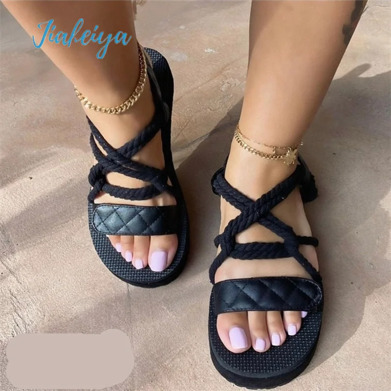 Casual Open-toe Women Sandals Non-slip Black Platform Sandals Shoe Female Summer Beach Shoes 2022 New Solid Platform Sandals
Casual Open-toe Women Sandals Non-slip Black Platform Sandals Shoe Female Summer Beach Shoes 2022 New Solid Platform Sandals