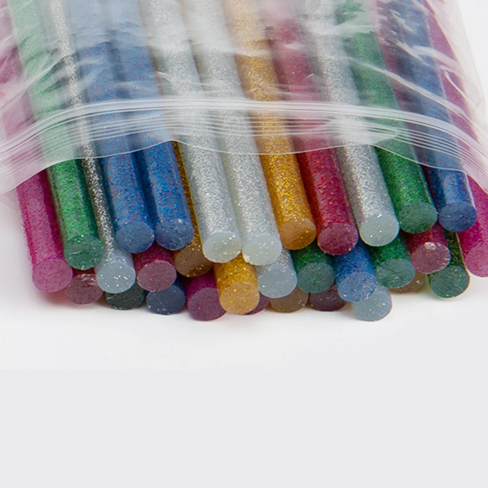 Glue Strips Hot Glue Sticks Glitter High Viscosity Power Tools Part Resin Adhesive 7×100mm Colored Aging Resistance
Glue Strips Hot Glue Sticks Glitter High Viscosity Power Tools Part Resin Adhesive 7×100mm Colored Aging Resistance