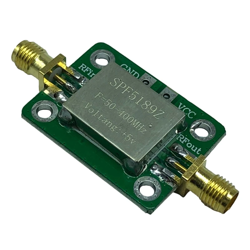 AT41 4X RF Amplifier, Low Noise LNA 50 To 4000Mhz SPF5189Z RF Amplifier For Amplifying FM HF VHF UHF Radio Signal
AT41 4X RF Amplifier, Low Noise LNA 50 To 4000Mhz SPF5189Z RF Amplifier For Amplifying FM HF VHF UHF Radio Signal