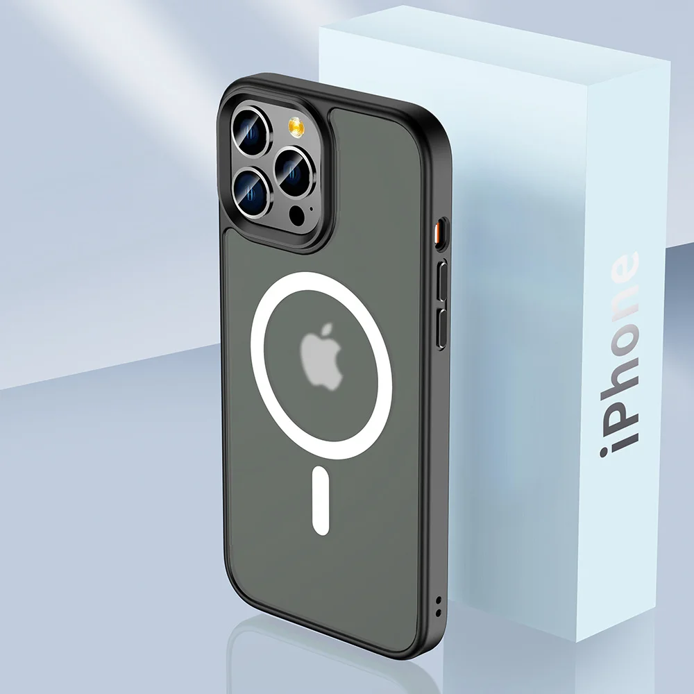 For iPhone 13pro 12pro Luxury Magnetic Wireless Charging Case For iPhone 13 12 Pro Max Magsafing Camera Protection Soft Cover
For iPhone 13pro 12pro Luxury Magnetic Wireless Charging Case For iPhone 13 12 Pro Max Magsafing Camera Protection Soft Cover