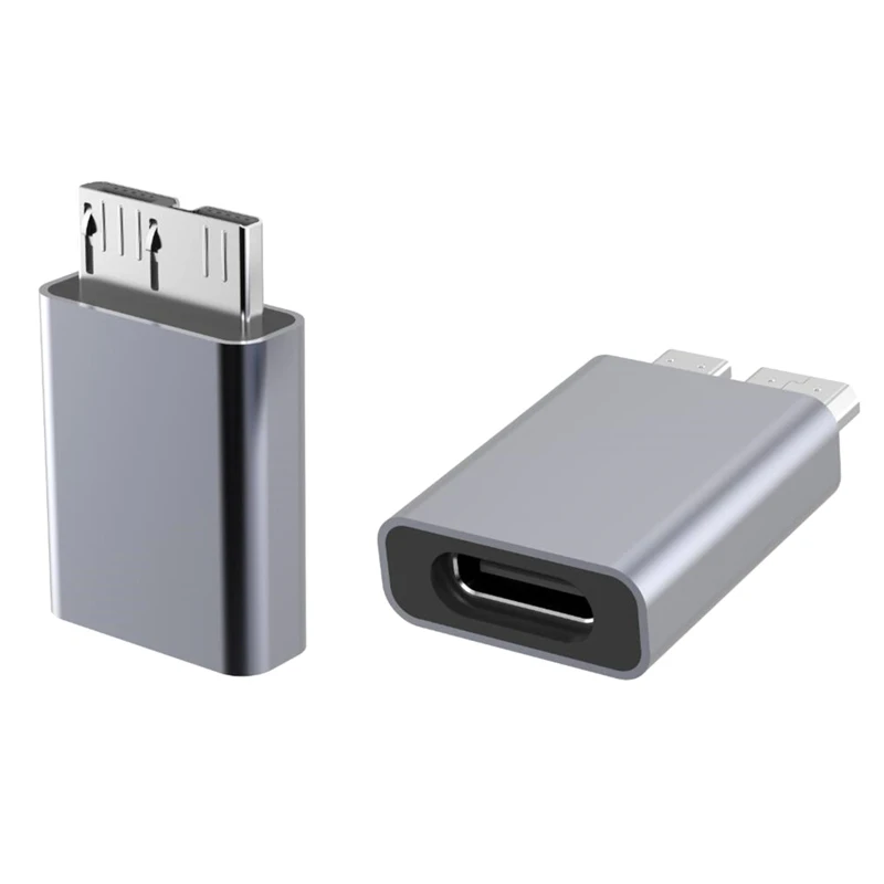 USB C to Micro B USB3.0 Adapter Type C Female to Micro B Male Fast Charge USB Micro 3.0 to Type C Super Speed for hdD
USB C to Micro B USB3.0 Adapter Type C Female to Micro B Male Fast Charge USB Micro 3.0 to Type C Super Speed for hdD