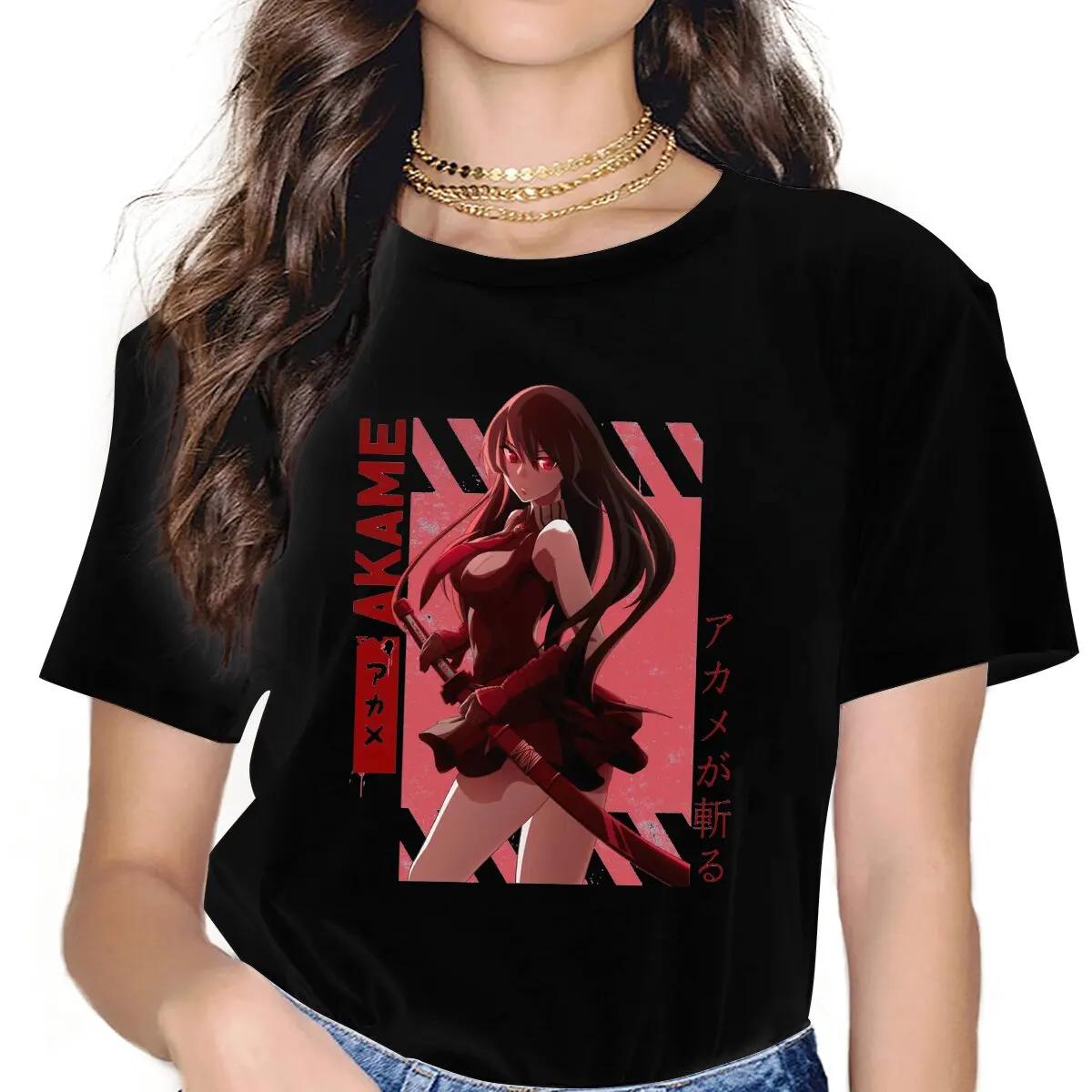 kame ga Kill Women's T Shirt Akame Ga KILL Vintage Tee Shirt Short Sleeve O Neck T-Shirts Summer Tops
kame ga Kill Women's T Shirt Akame Ga KILL Vintage Tee Shirt Short Sleeve O Neck T-Shirts Summer Tops