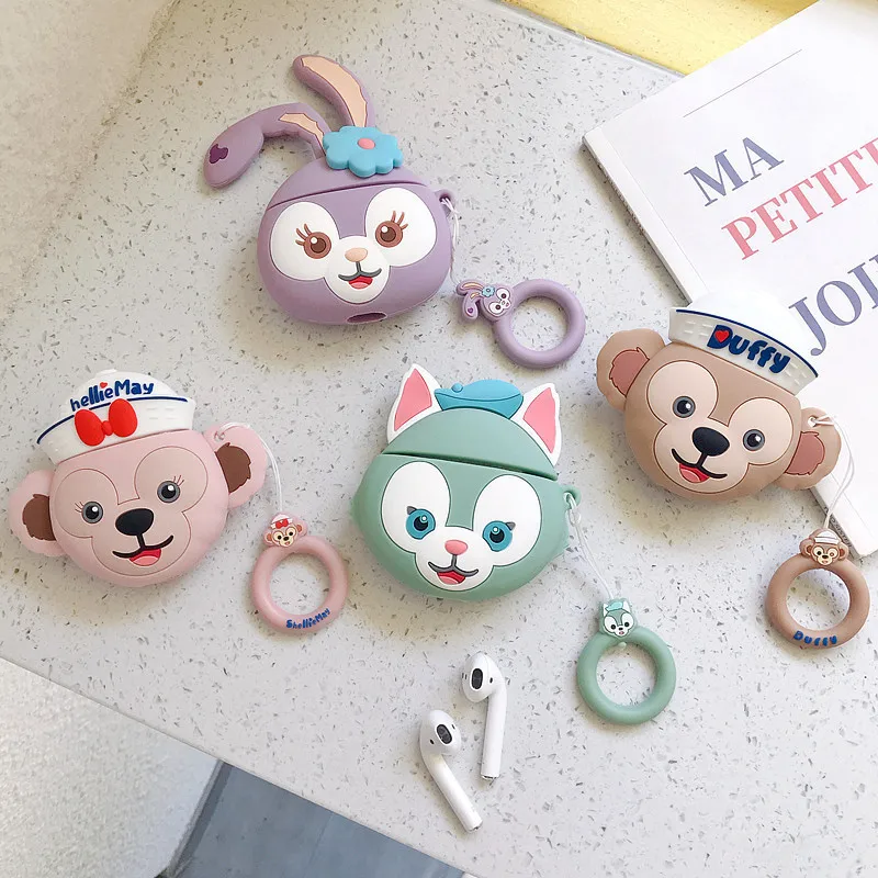 Disney Airpods Cover Cute Duffy Bear Stella Headphone Shell Airpods1 2nd Generation Bluetooth Protective Case Silicone Drop Case
Disney Airpods Cover Cute Duffy Bear Stella Headphone Shell Airpods1 2nd Generation Bluetooth Protective Case Silicone Drop Case