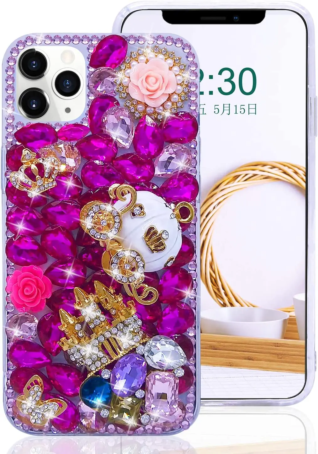 Rose Pink Case For iPhone 14 13 11 12 Pro Max XR XS X 8 7 Plus SE 2020 Phone Cover Butterfly Flowers Crown Bumper
Rose Pink Case For iPhone 14 13 11 12 Pro Max XR XS X 8 7 Plus SE 2020 Phone Cover Butterfly Flowers Crown Bumper