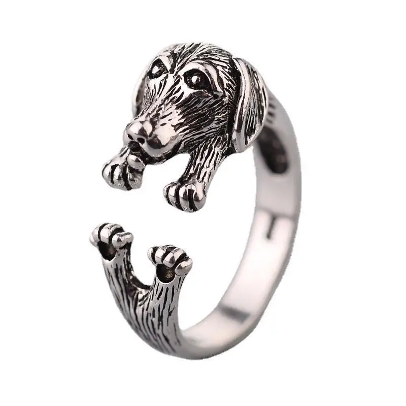 1PCS Punk Vintage 3D Pit Bull Puppy Dog Animal Adjustable Boho Chic Pitbull Rings For Women Aneis Jewelry Drop Shipping
1PCS Punk Vintage 3D Pit Bull Puppy Dog Animal Adjustable Boho Chic Pitbull Rings For Women Aneis Jewelry Drop Shipping