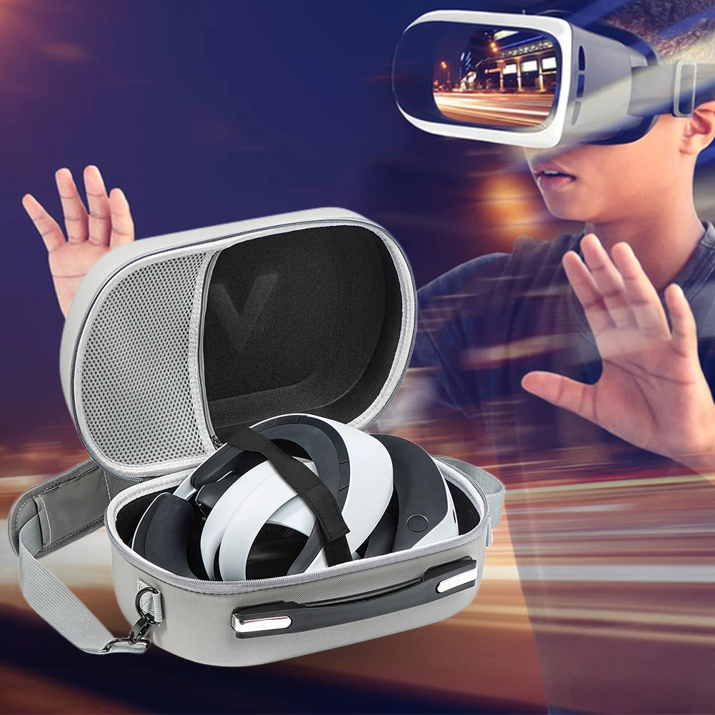 Protective Storage Cases Home Storage Travel Protect Box with Shoulder Strap Home Storage All-in-one for VR Glasses Accessories
Protective Storage Cases Home Storage Travel Protect Box with Shoulder Strap Home Storage All-in-one for VR Glasses Accessories