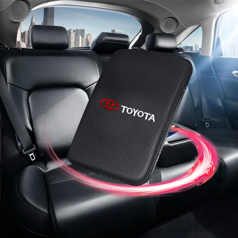 Car Armrest Carbon fiber Mat Center Console Arm Rest Protection Cushion For Toyota C-hr Corolla Camry Rav4 Yaris Hilux Prius New
Car Armrest Carbon fiber Mat Center Console Arm Rest Protection Cushion For Toyota C-hr Corolla Camry Rav4 Yaris Hilux Prius New