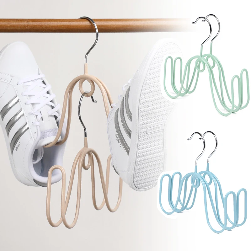1pc Stainless Steel Dip Hanging Rack Double Hook Drying Shoe Rack Home Outdoor Balcony Windproof Can Be Connected To Drying Rack
1pc Stainless Steel Dip Hanging Rack Double Hook Drying Shoe Rack Home Outdoor Balcony Windproof Can Be Connected To Drying Rack
