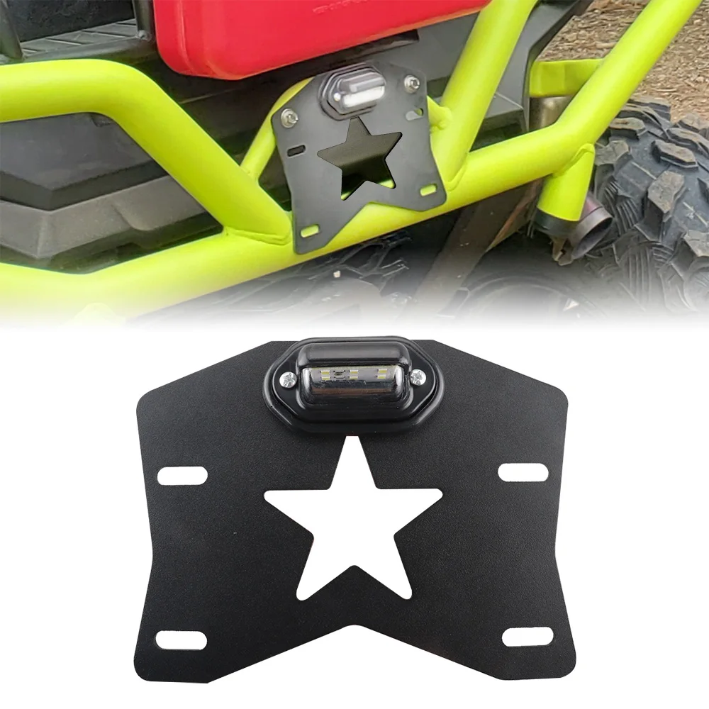 Universal LED License Plate Holder ATV UTV Universal License Plate Holder Compatible with Polaris RZR XP 1000 Can-Am Maverick X3
Universal LED License Plate Holder ATV UTV Universal License Plate Holder Compatible with Polaris RZR XP 1000 Can-Am Maverick X3