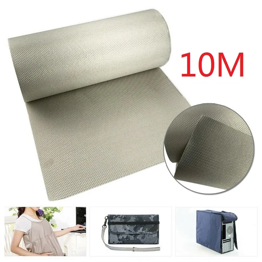 5/10M Diamond Check Anti-Magnetic Anti Radiation Shielding Fabric RFID Shielding Sewing Material Conductive Cloth
5/10M Diamond Check Anti-Magnetic Anti Radiation Shielding Fabric RFID Shielding Sewing Material Conductive Cloth