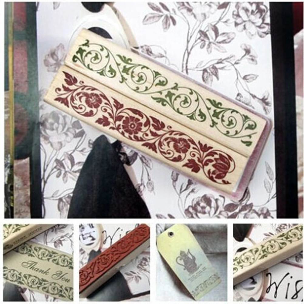 1PC Beautiful Design The Best Price Wooden Rubber Flower Lace Stamp Floral Seal Scrapbook Handwrite Wedding Craft For Decoration
1PC Beautiful Design The Best Price Wooden Rubber Flower Lace Stamp Floral Seal Scrapbook Handwrite Wedding Craft For Decoration