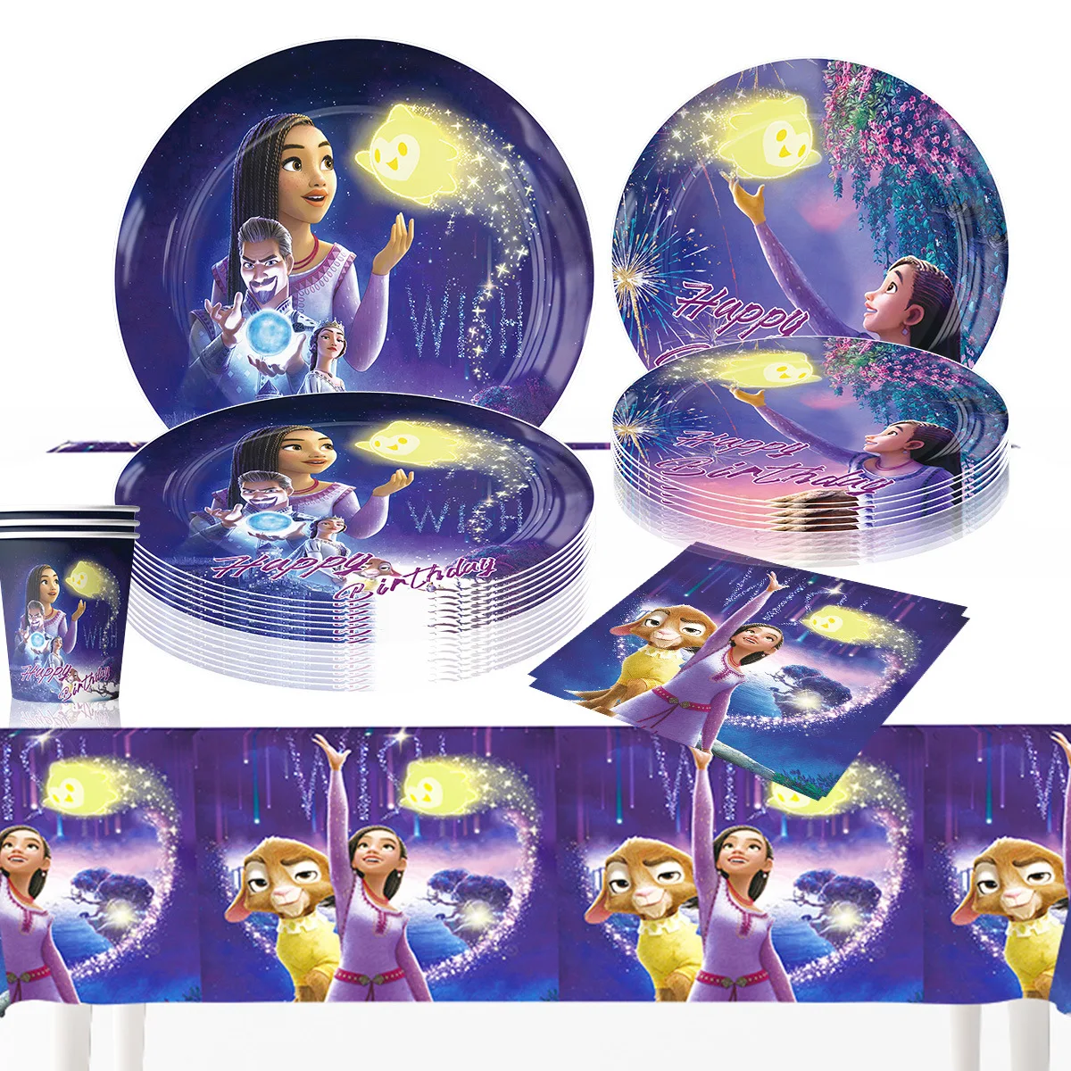 Декорированные салфетки Disney с изображением пожеланий для дня рождения для девочек
Декорированные салфетки Disney с изображением пожеланий для дня рождения для девочек