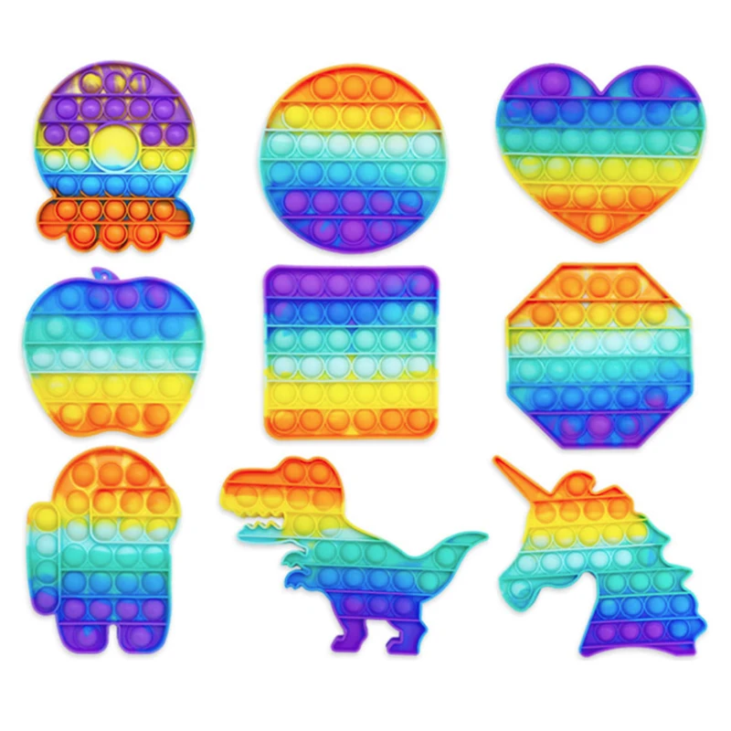 Радужная пузырьковая игрушка-антистресс с животными, сенсорные игрушки для аутизма, сжималка для снятия стресса, мини-игрушки, игра, игрушк...
Радужная пузырьковая игрушка-антистресс с животными, сенсорные игрушки для аутизма, сжималка для снятия стресса, мини-игрушки, игра, игрушк...