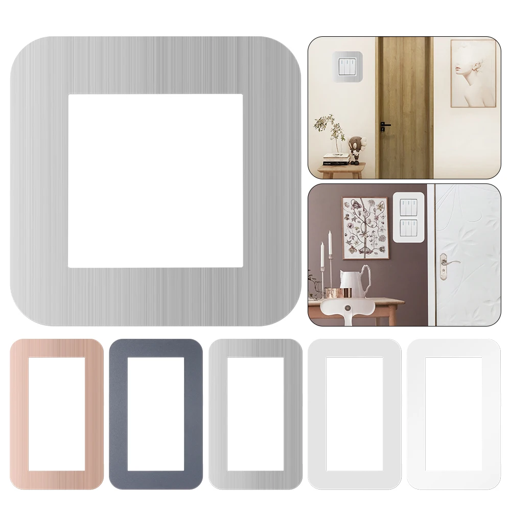 1Pc Anti-Dirty Switch Protective Cover Dustproof Buckle Type Outlet Wall Sticker Acrylic Non-Adhesive Socket Decoration Cover
1Pc Anti-Dirty Switch Protective Cover Dustproof Buckle Type Outlet Wall Sticker Acrylic Non-Adhesive Socket Decoration Cover